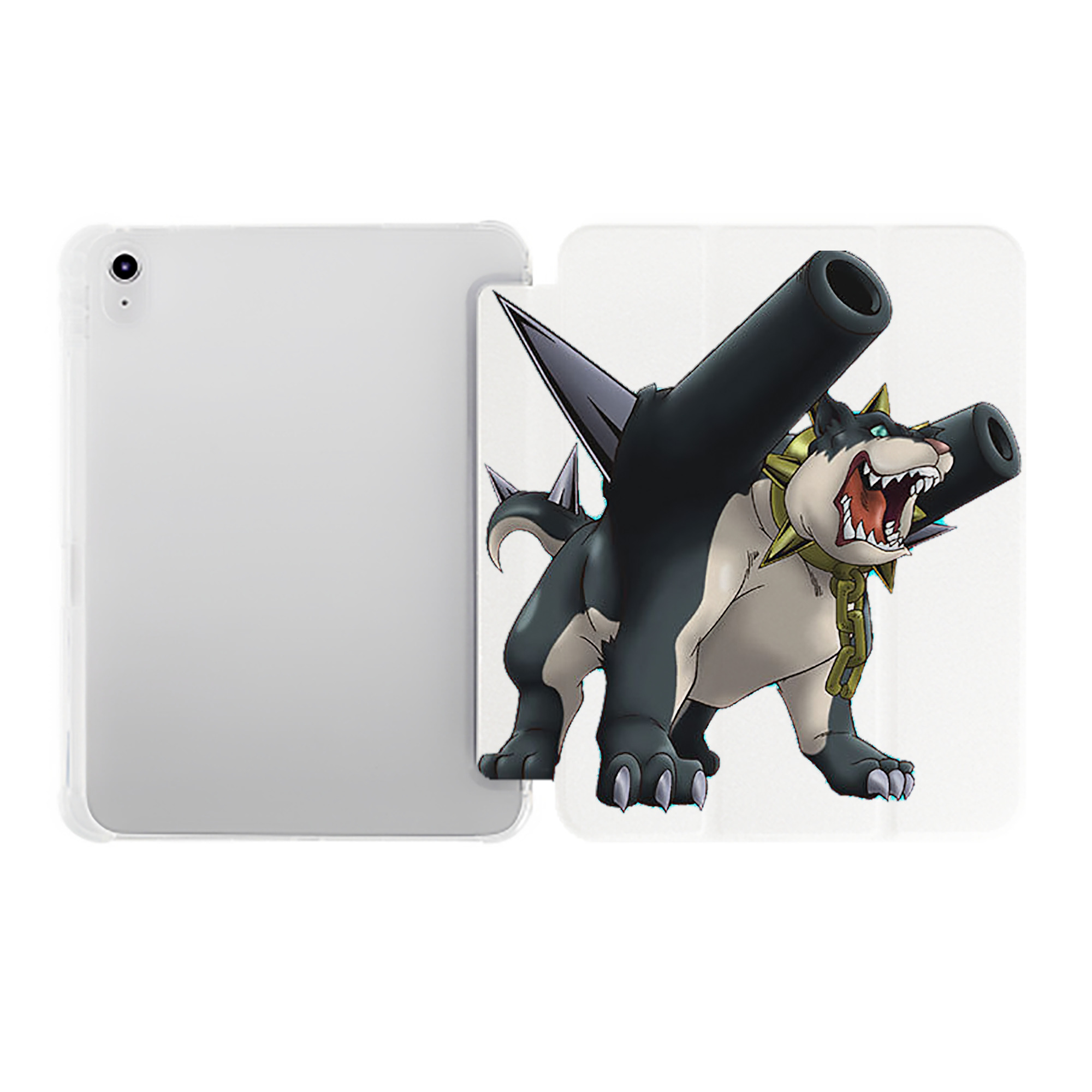 （画像用） 遊☆戯☆王 Yu-Gi-Oh! IPad ケース ペン収納付き 三つ折りスタンド PUレザー×シリコン 対応機種9.5/10.5/10.9インチ